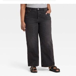 Universal Thread Midrise 90s Baggy Black